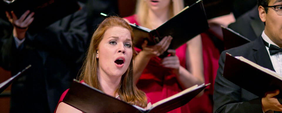 A choir performance.